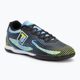 Кросівки футбольні дитячі OneTeam Robero Teen IC чорний/блакитний