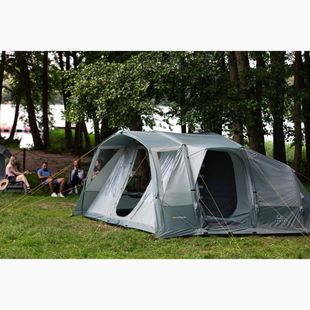 Надувна кемпінгова палатка на 6 осіб KADVA AIRcamp 6.24 зелена