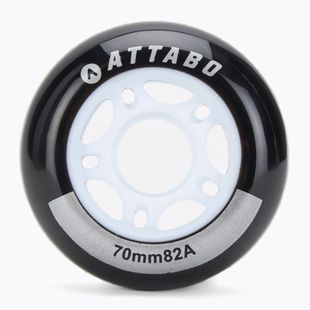 Колеса для роликових ковзанів ATTABO Wheels 70 мм 4 шт. чорний