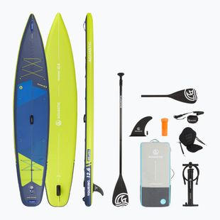 Дошка SUP AQUASTIC Touring 12'6" темно-блакитний