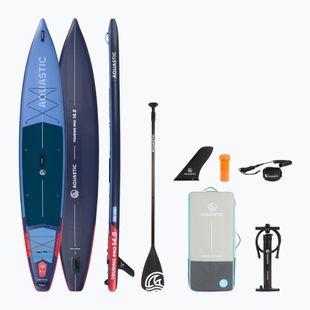 Дошка SUP AQUASTIC Touring Pro 14'0" темно-блакитний