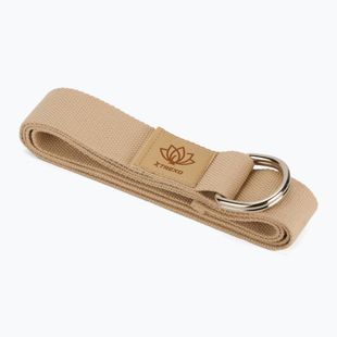 Ремінь для йоги XTREXO TXO-B4Z026-BZ коричневий