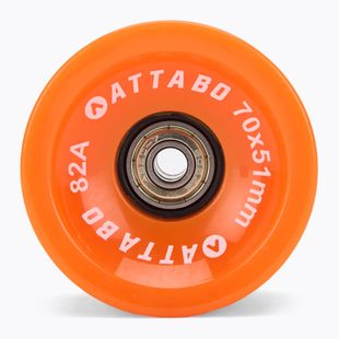 Колеса для скейту ATTABO Longboard Wheels 70x51 мм 4 шт. помаранчевий