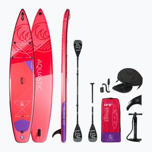 SUP-дошка  AQUASTIC Touring 12'6" червона