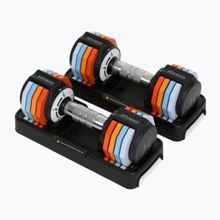 Комплект гантелей регульованих XTREXO 2 x 5 кг multicolor