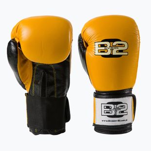 Рукавиці боксерські DIVISION B-2 DIV-SG01 yellow/black