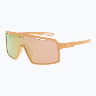 Окуляри сонцезахисні GOG Enki matt orange/white reflex rose/gold