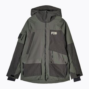 Куртка сноубордична чоловіча 4F M511 khaki