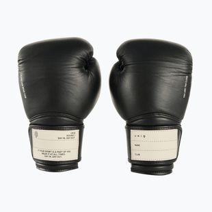 Рукавиці боксерські UNIQ Velcro technical black