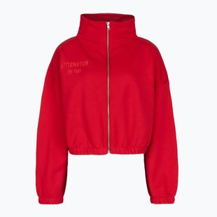 Кофта флісова жіноча JoyInMe Zip Flow Sweatshirt berry crash