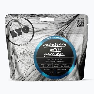 Сублімовані продукти LYOFOOD Каша пшоняна малиново-кокосова 300 г