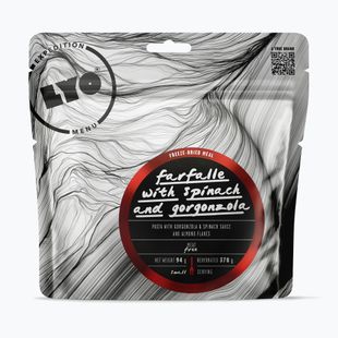 Сублімовані продукти LYOFOOD Фарфалле зі шпинатом та горгонзолою 370 г