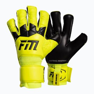 Рукавиці воротарські Football Masters Invictus X yellow fluo