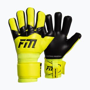 Рукавиці воротарські Football Masters Varis X yellow fluo