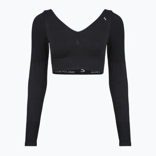 Лонгслів для тренувань жіночий Carpatree Eris Seamless orchid black