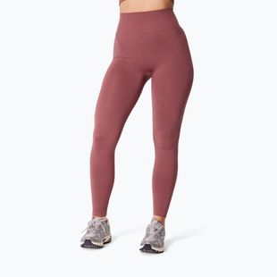 Легінси для тренувань жіночі Carpatree Dopamine Buzz Seamless rose/brown
