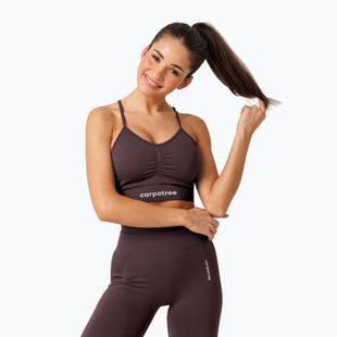 Бюстгальтер для тренувань Carpatree Allure Seamless berry brown