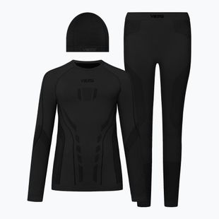 Комплект термобілизни дитячий Viking Football Riko 2.0 Base Layer black