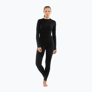 Комплект термобілизни жіночий Viking Meriboo Base Layer black