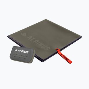 Рушник Alpinus Canoa dark green