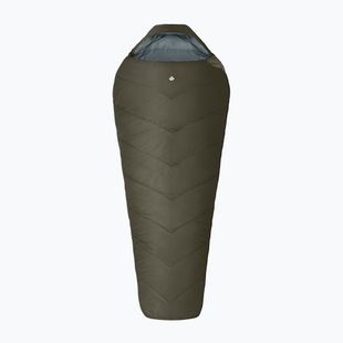Спальний мішок Alpinus Wide & Long Fiber Pro 1250 230 см/лівий оливковий