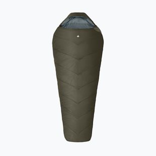 Спальний мішок Alpinus Wide & Long Fiber Pro 1250 230 см/правий оливковий