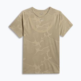 Футболка для тренувань чоловіча 4F Athletic FNK M1777 beige