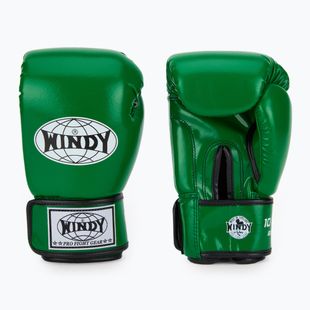 Рукавиці боксерські WINDY Classic Synthetic Leather green