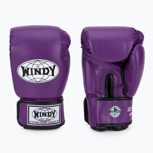 Рукавиці боксерські WINDY Classic Synthetic Leather purple