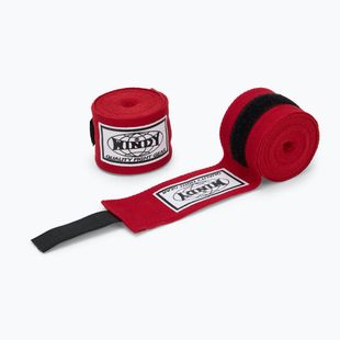 Бинти боксерські Windy HW-2 450 см red
