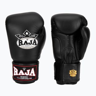 Рукавиці боксерські RAJA BOXING Single Standard Genuine Leather black