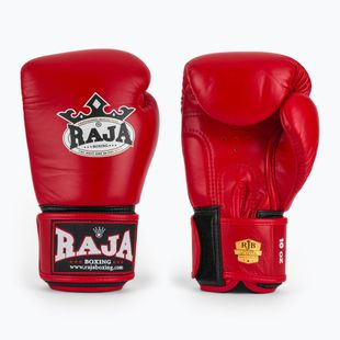 Рукавиці боксерські RAJA BOXING Single Standard Genuine Leather red