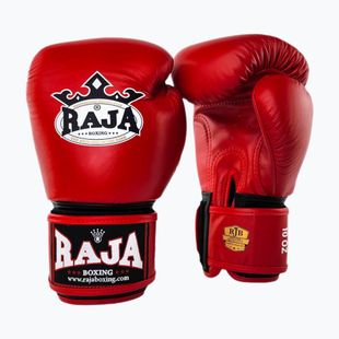 Рукавиці боксерські RAJA BOXING Single Standard Genuine Leather red