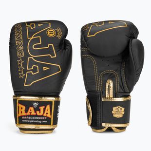 Рукавиці боксерські RAJA BOXING Origin Standard Genuine Leather black