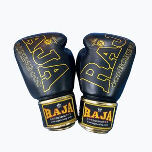 Рукавиці боксерські RAJA BOXING Origin Standard Genuine Leather black