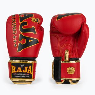 Рукавиці боксерські RAJA BOXING Origin Standard Genuine Leather red