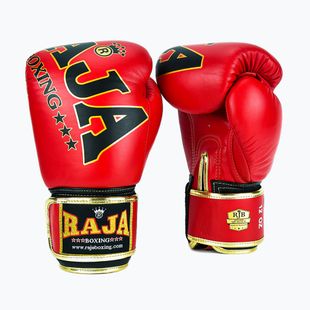 Рукавиці боксерські RAJA BOXING Origin Standard Genuine Leather red