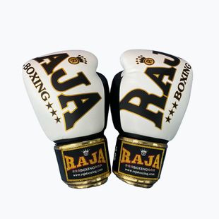Рукавиці боксерські RAJA BOXING Origin Standard Genuine Leather white