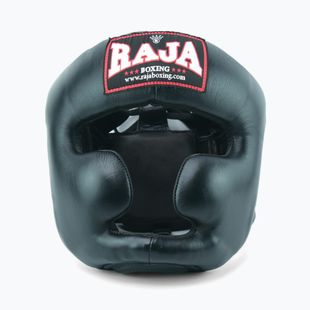 Шолом боксерський RAJA BOXING Semi Leather black