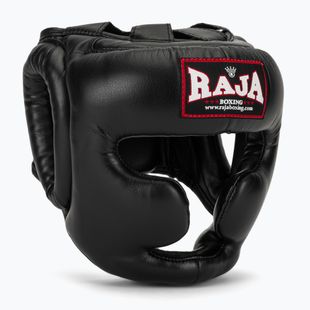 Шолом боксерський RAJA BOXING Semi Leather black