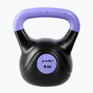 Гиря HMS KPC04 4 kg black/purple