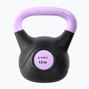 Гиря HMS KPC12 12 kg black/light purplr