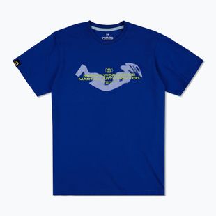 Футболка MANTO Halftone темно-синя