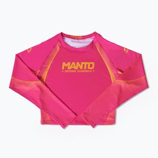Рашгард жіночий MANTO Defend Rashguard бузковий