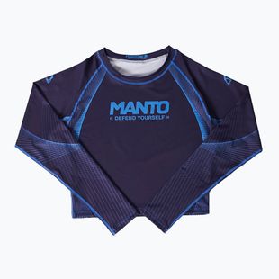 Рашгард жіночий MANTO Defend Rashguard синій