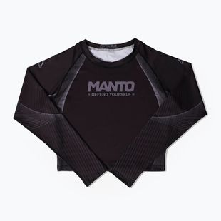 Рашгард жіночий MANTO Defend Rashguard чорний