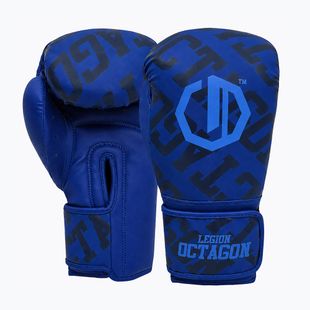 Рукавиці боксерські Octagon Legion Eclipse blue
