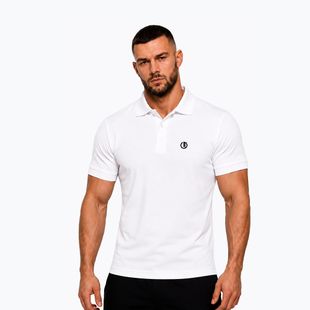 Футболка поло чоловіча Octagon Legion Small Logo 3D Polo white