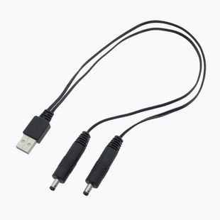 USB кабель для зарядки рукавичок, капців та капюшонів з підігрівом Glovii GE33C чорний
