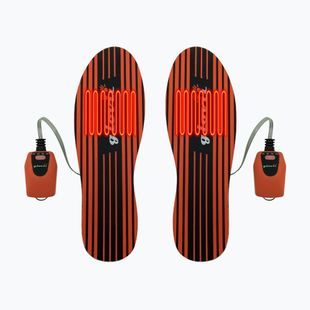 Устілки для лижних черевиків з підігрівом Glovii GW4U чорні/червоні